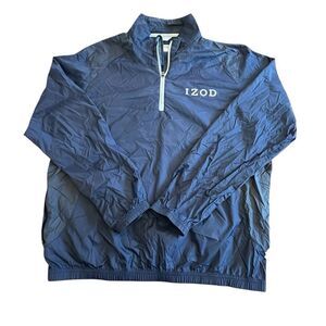 Mens’ Izod Lightweight Golf Pullover Jacket Size L